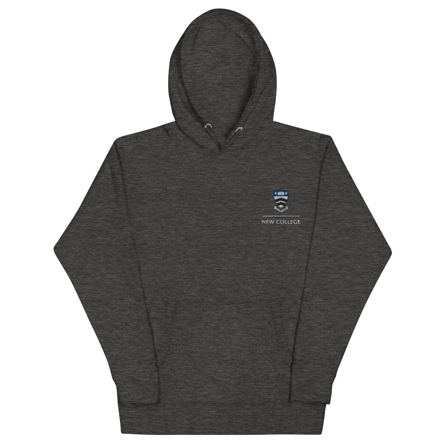 New College Embroidered Premium Hoodie